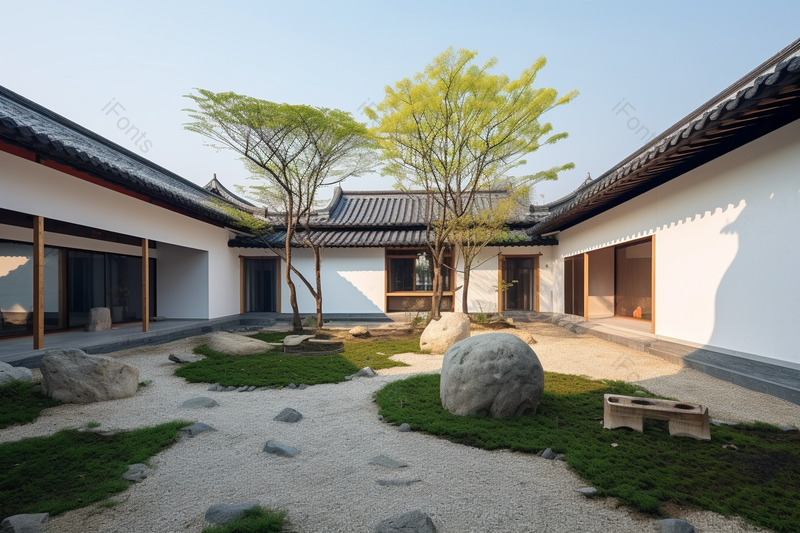 中国传统建筑院子户庭居住场地别墅,高清,摄影图,摄影图片,图片大全,摄影图免费下载